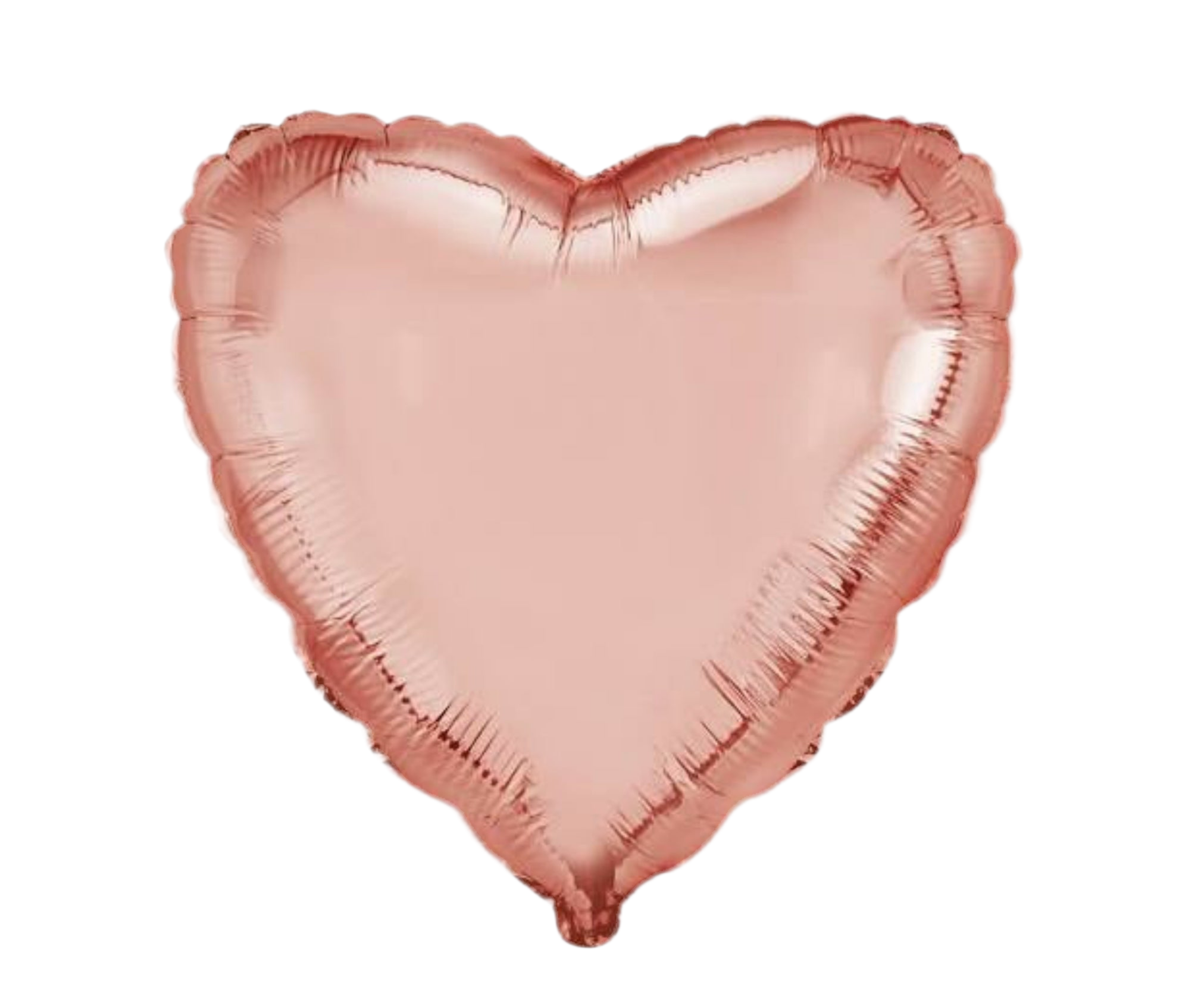 18” Rose Gold Heart (Flat)